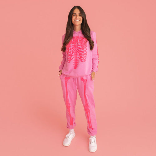 Posh Skelly Women's Fleece Hoodie Jogger Set