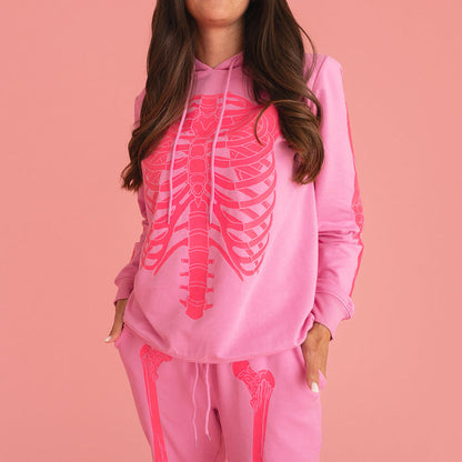 Posh Skelly Women's Fleece Hoodie Jogger Set