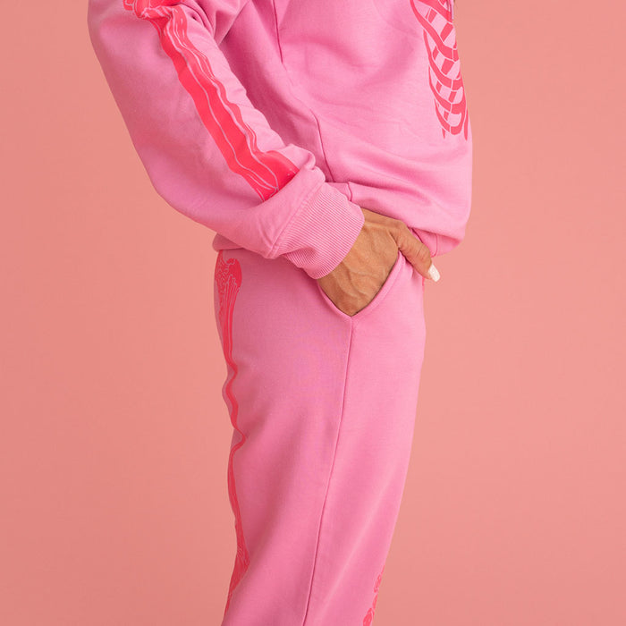 Posh Skelly Women's Fleece Hoodie Jogger Set