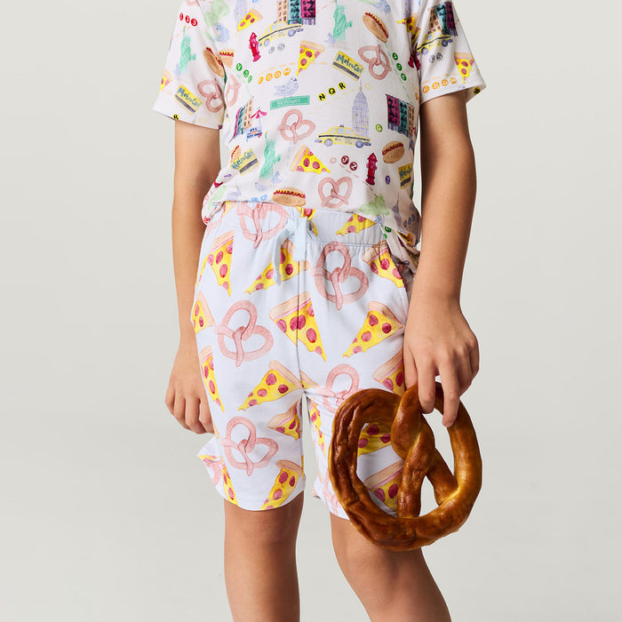 Pretzels & Pizza French Terry Shorts