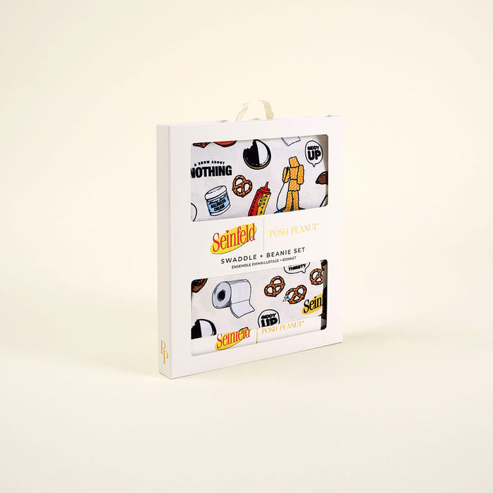 Seinfeld Swaddle Beanie Set