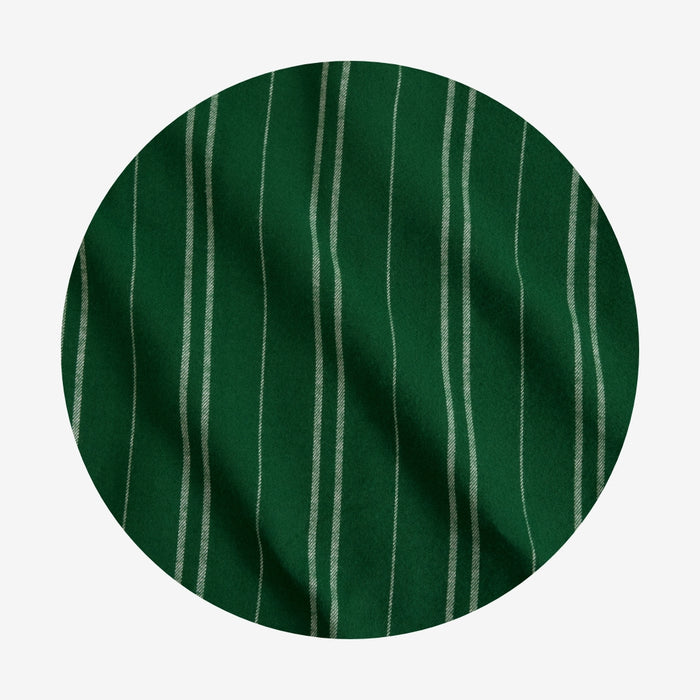 Slytherin Classic Stripe Flannelette Luxe Pajama Set