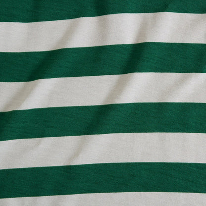 Slytherin House Stripe Men's French Terry Polo Shirt