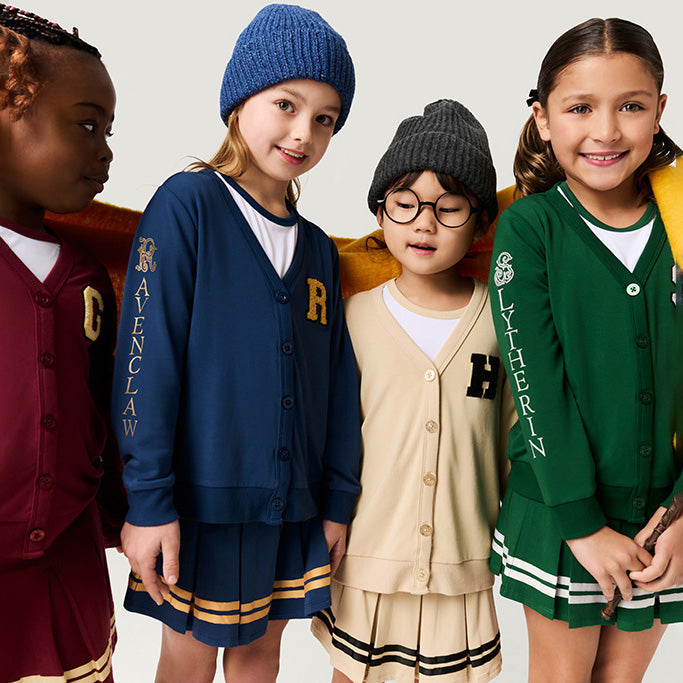 Slytherin Varsity League French Terry Varsity Cardigan