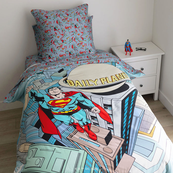 Superman Reversible Duvet Cover