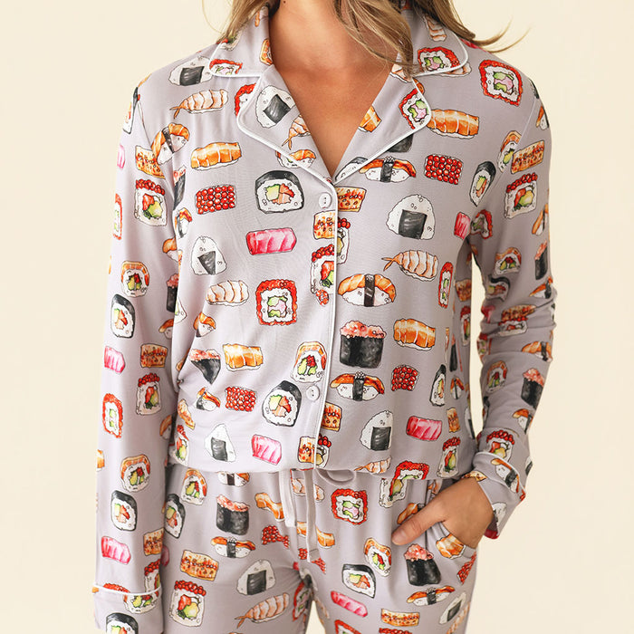 Sushi Mushi Women's Luxe Pajama Pant Set