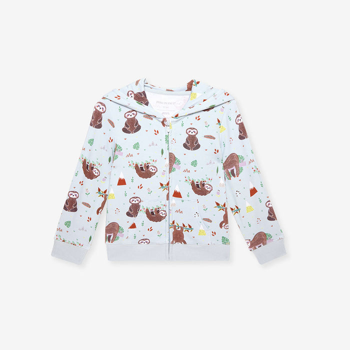 Sylas French Terry Zippered Hoodie