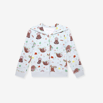 Sylas French Terry Zippered Hoodie
