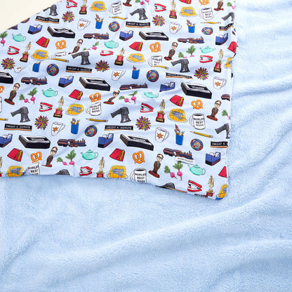 The Office Luxe Plush Patoo® Blanket