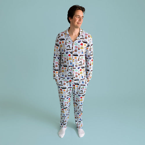 The Office Men's Luxe Pajama Pant Set