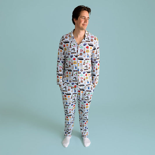 The Office Men's Luxe Pajama Pant Set