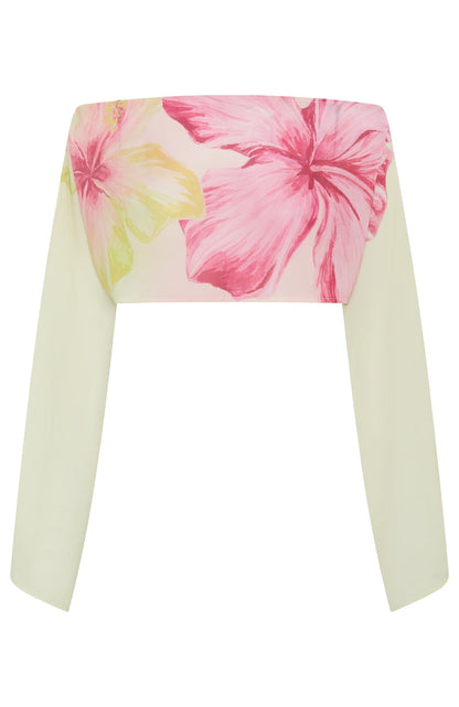 Desert Drifts Long Sleeve Top Oasis Bloom