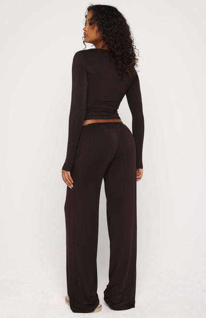 Dreamy Pyjama Pants Chocolate