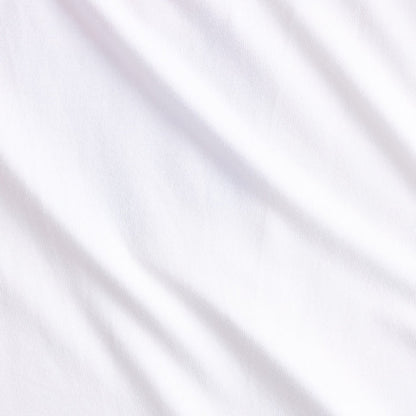 White Scallop Crew Socks