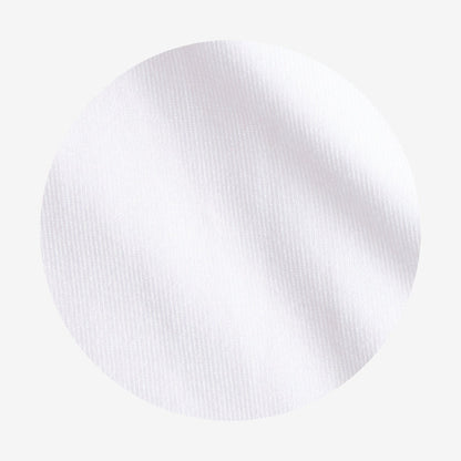 White Scallop Crew Socks
