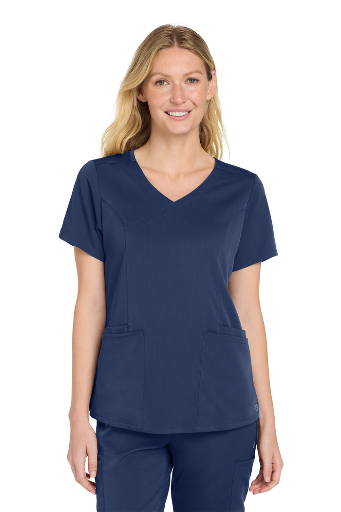 Wink® Women's Premiere Flex™ Mock Wrap Top WW4268